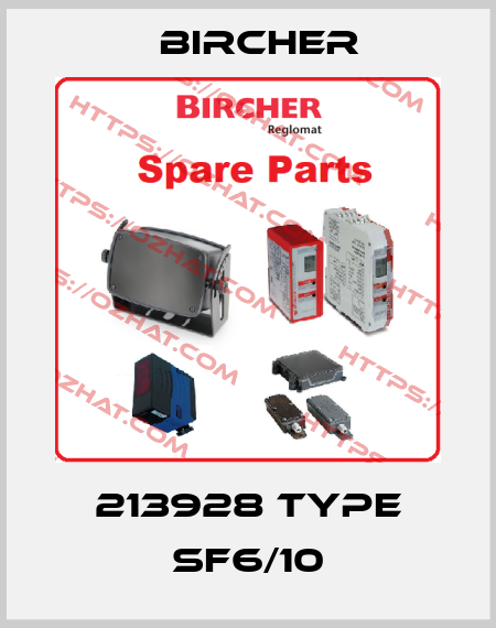 213928 Type SF6/10 Bircher