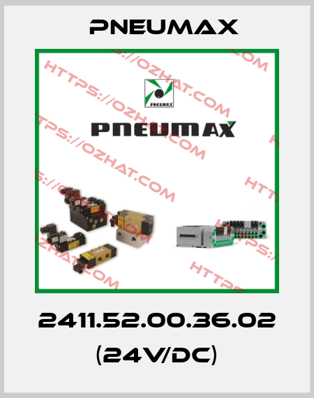 2411.52.00.36.02 (24V/DC) Pneumax