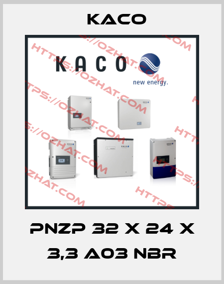 PNZP 32 x 24 x 3,3 A03 NBR Kaco
