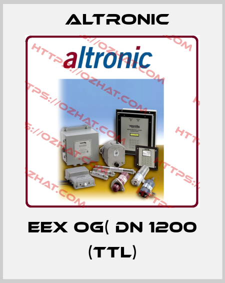 EEX OG( DN 1200 (TTL) Altronic