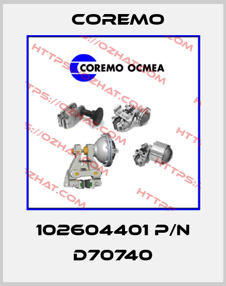 102604401 P/N D70740 Coremo