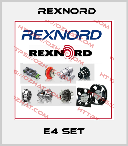 E4 set Rexnord
