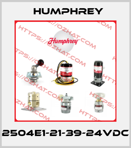 2504E1-21-39-24VDC Humphrey