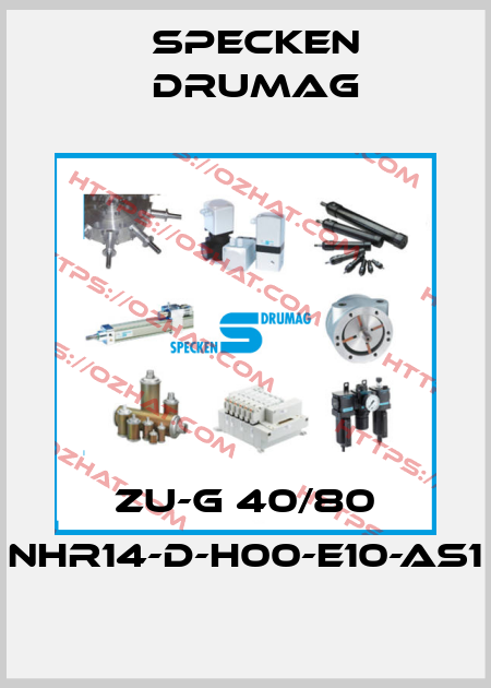 ZU-G 40/80 NHR14-D-H00-E10-As1 Specken Drumag