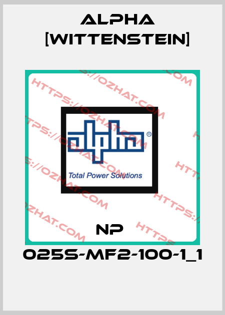 NP  025S-MF2-100-1_1 Alpha [Wittenstein]