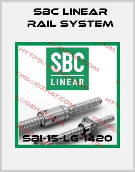 SBI-15-LG-1420 SBC Linear Rail System