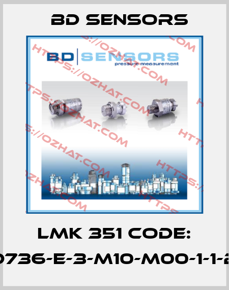 LMK 351 Code: 470-D736-E-3-M10-M00-1-1-2-000 Bd Sensors