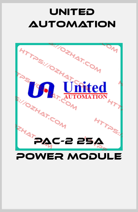 PAC-2 25A POWER MODULE  United Automation