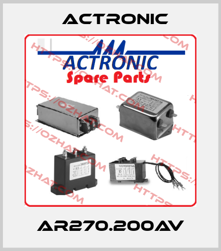 AR270.200AV Actronic