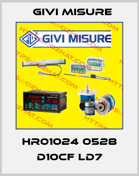HR01024 0528 D10CF LD7 Givi Misure