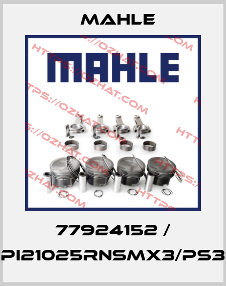 77924152 / PI21025RNSMX3/PS3 MAHLE