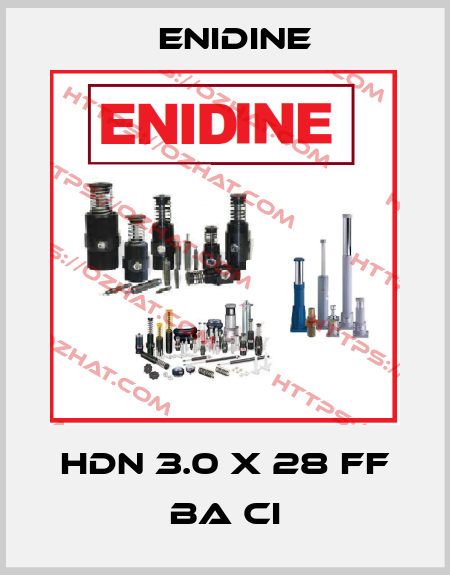 HDN 3.0 x 28 FF BA CI Enidine