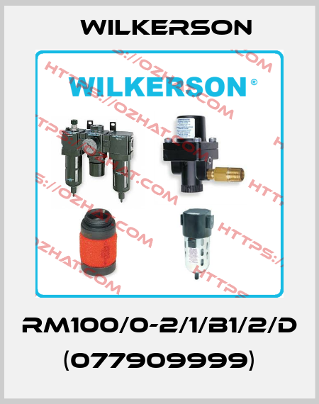 RM100/0-2/1/B1/2/D (077909999) Wilkerson