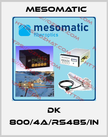 DK 800/4A/RS485/IN Mesomatic