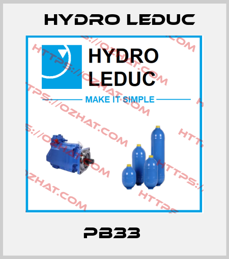 PB33  Hydro Leduc