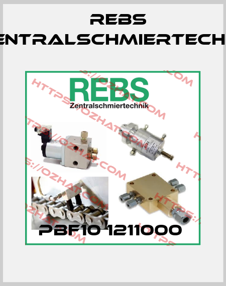 PBF10 1211000  Rebs Zentralschmiertechnik