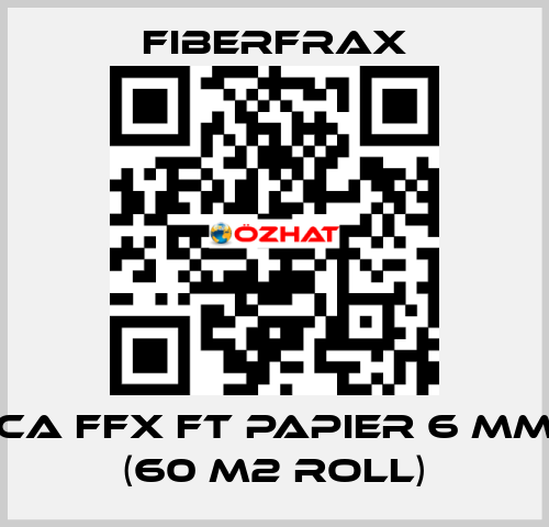 CA FFX FT PAPIER 6 MM (60 m2 roll) Fiberfrax