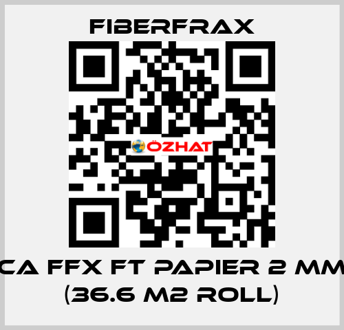 CA FFX FT PAPIER 2 MM (36.6 m2 roll) Fiberfrax