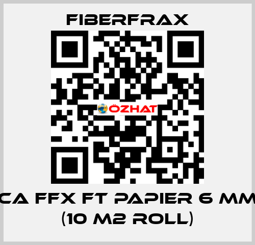 CA FFX FT PAPIER 6 MM (10 m2 roll) Fiberfrax
