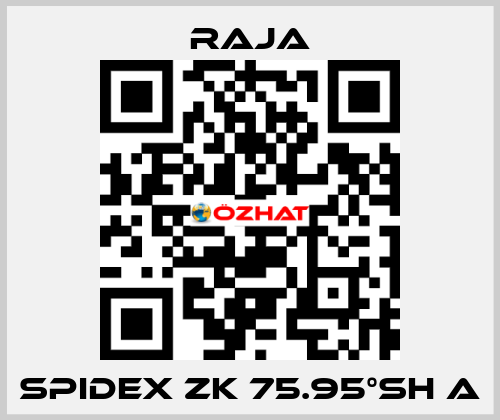 SPIDEX ZK 75.95°Sh A Raja