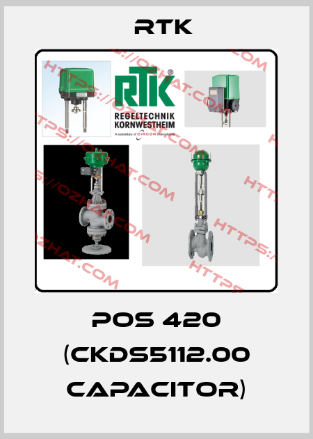 POS 420 (CKDS5112.00 CAPACITOR) RTK