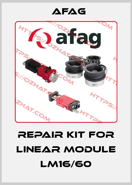 Repair kit for linear module LM16/60 Afag