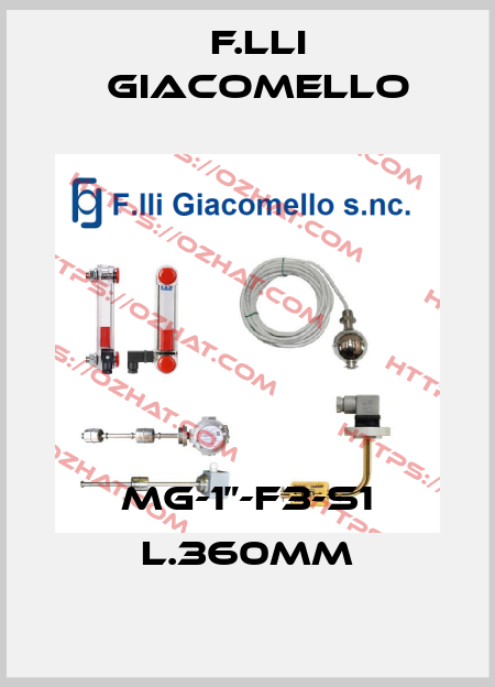MG-1”-F3-S1 L.360mm F.lli Giacomello