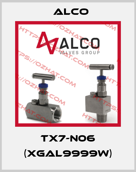 TX7-N06 (XGAL9999W) Alco