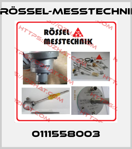 0111558003 Rössel-Messtechnik