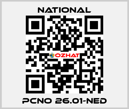 PCNO 26.01-NED National