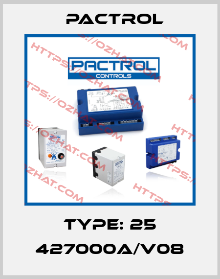 Type: 25 427000A/V08 Pactrol