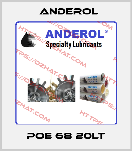 POE 68 20LT Anderol