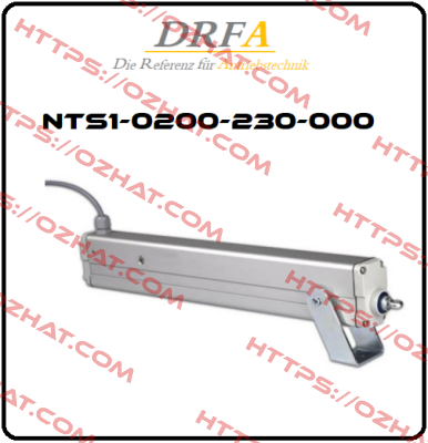 NTS1-0200-230-000, 13mm/sek , available only with 12,5mm/sek DRFA