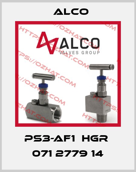 PS3-AF1  HGR  071 2779 14 Alco