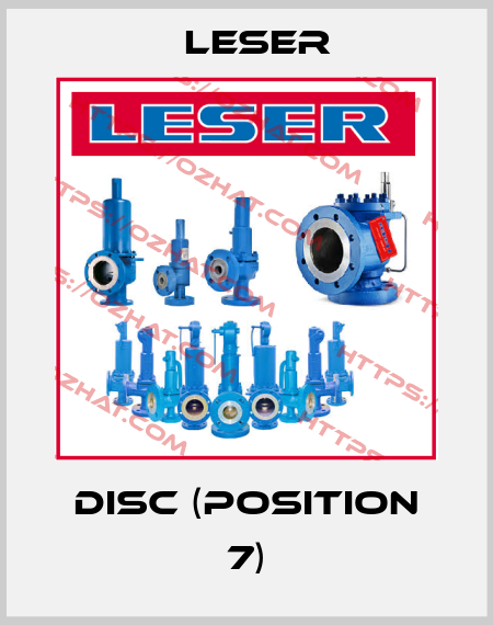 DISC (position 7) Leser