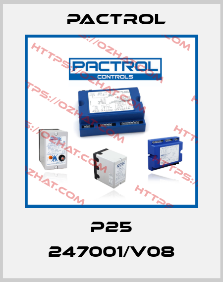 P25 247001/V08 Pactrol
