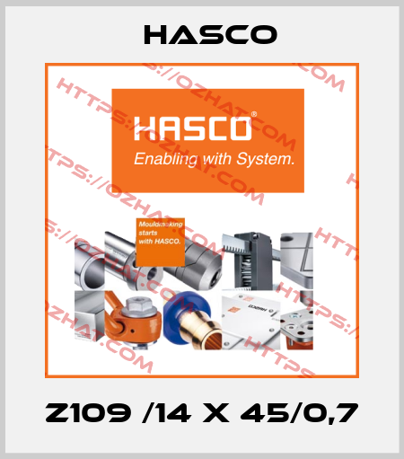 Z109 /14 X 45/0,7 Hasco