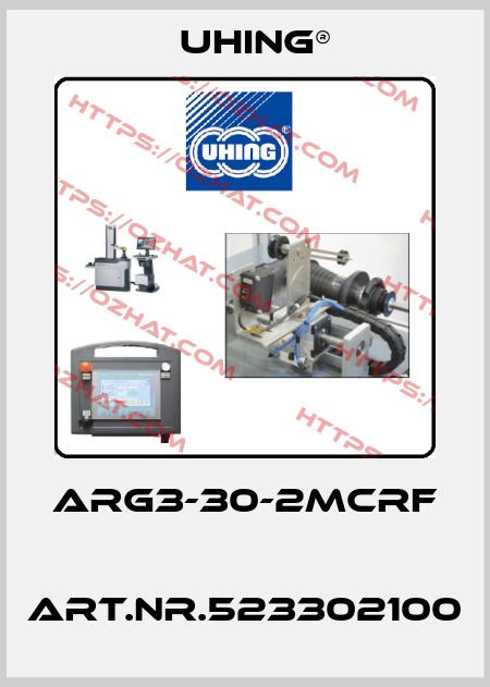ARG3-30-2MCRF  Art.Nr.523302100 Uhing®
