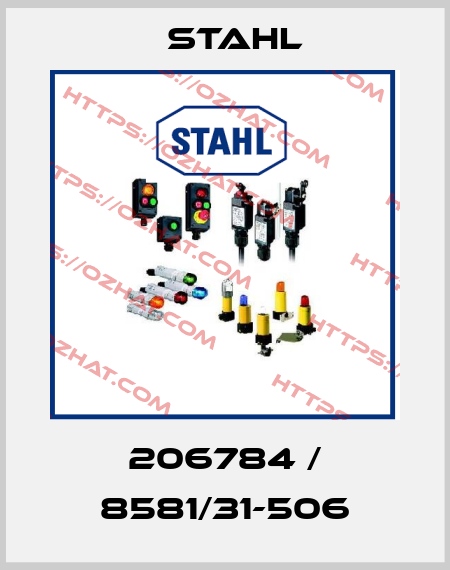 206784 / 8581/31-506 Stahl