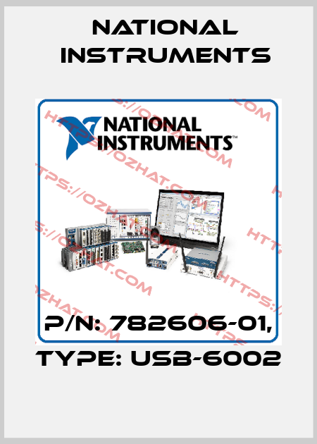 P/N: 782606-01, Type: USB-6002 National Instruments