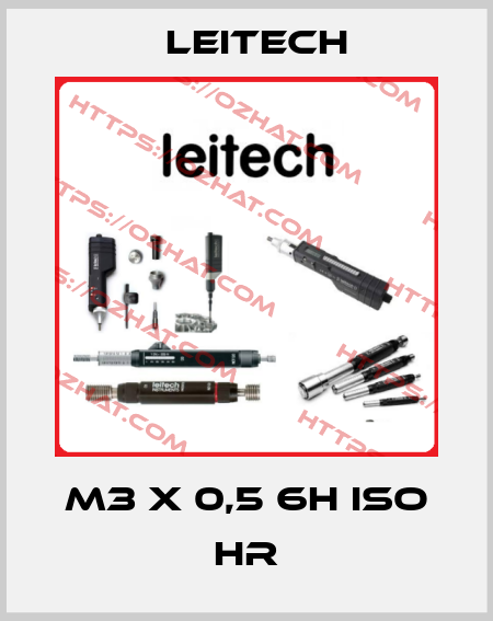 M3 x 0,5 6H ISO HR LEITECH