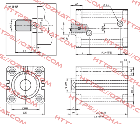 MGCXHC-A-IN-SD-50*40ST-T2 Jufan