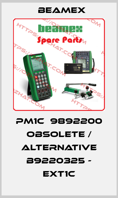 PM1C  9892200 obsolete / alternative B9220325 - EXT1C Beamex