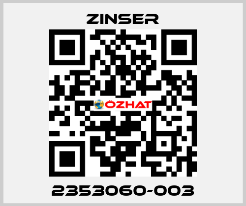 2353060-003 Zinser