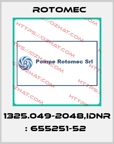 1325.049-2048,IDNR : 655251-52  Rotomec