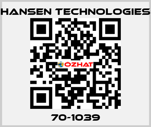 70-1039 HANSEN TECHNOLOGIES