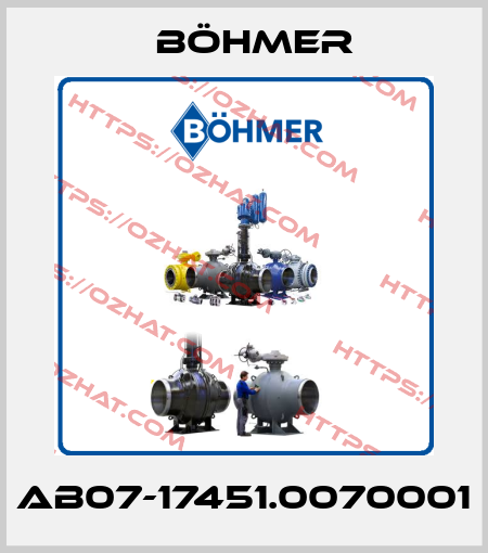 AB07-17451.0070001 Böhmer