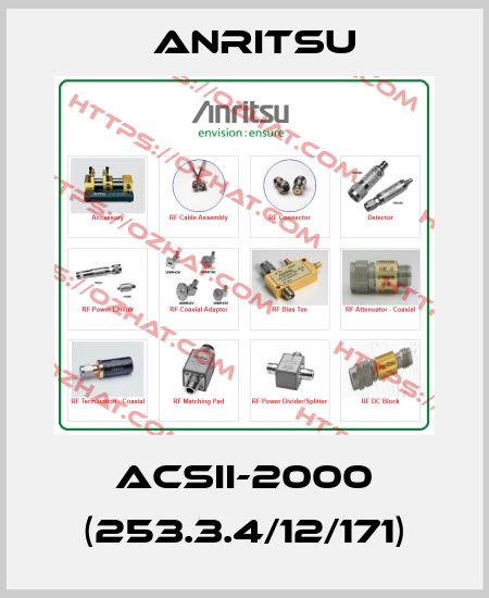 ACSII-2000 (253.3.4/12/171) Anritsu