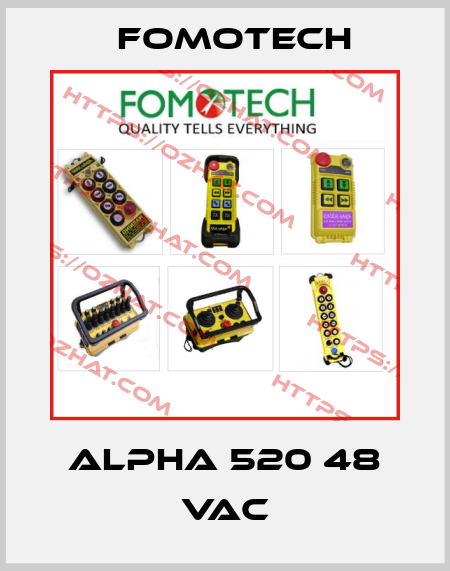 Alpha 520 48 VAC Fomotech
