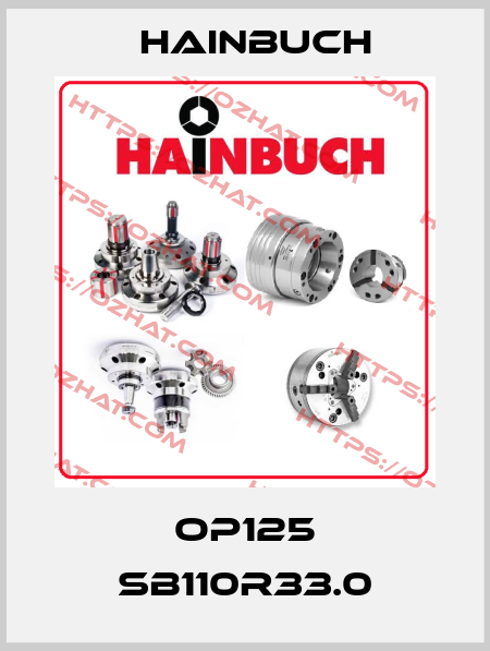 OP125 SB110R33.0 Hainbuch